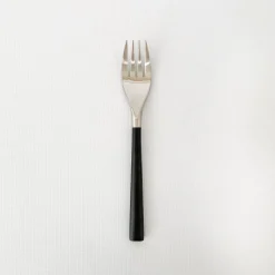 Sori Yanagi Stainless Steel And Birch Wood Handle Flatware