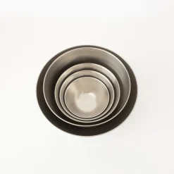 Sori Yanagi Stainless Strainers And Bowls