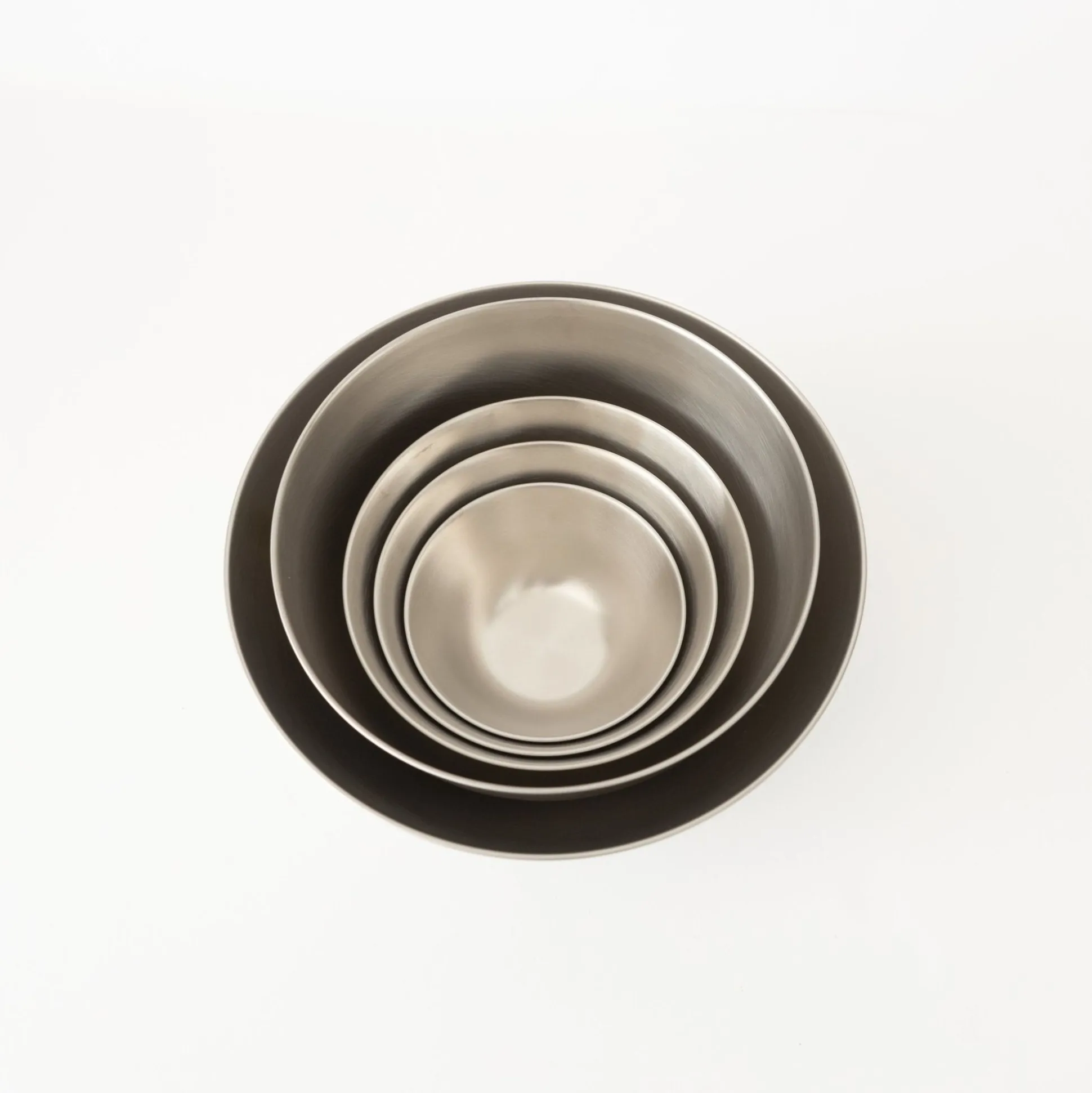 Sori Yanagi Stainless Strainers And Bowls