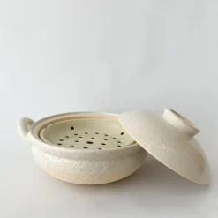 Steamer Donabe - Large White