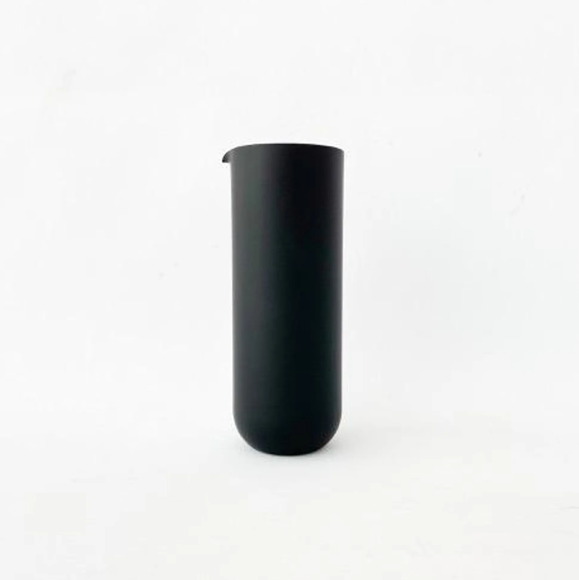 Sugahara Black Matte Glass Pitcher