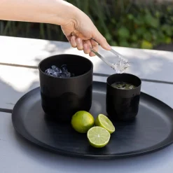 Sugaraha Matte Black Ice Bucket