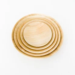 Suya Thin Wooden Bowls