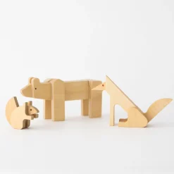 Takizawa Plywood Animal Puzzles