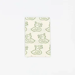 Tenugui - Baby Dragon Green