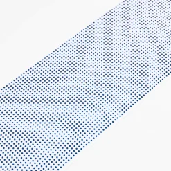 Tenugui - Blue Dots On White
