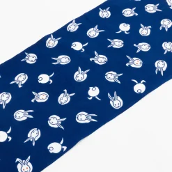 Tenugui - Bunnies On Blue