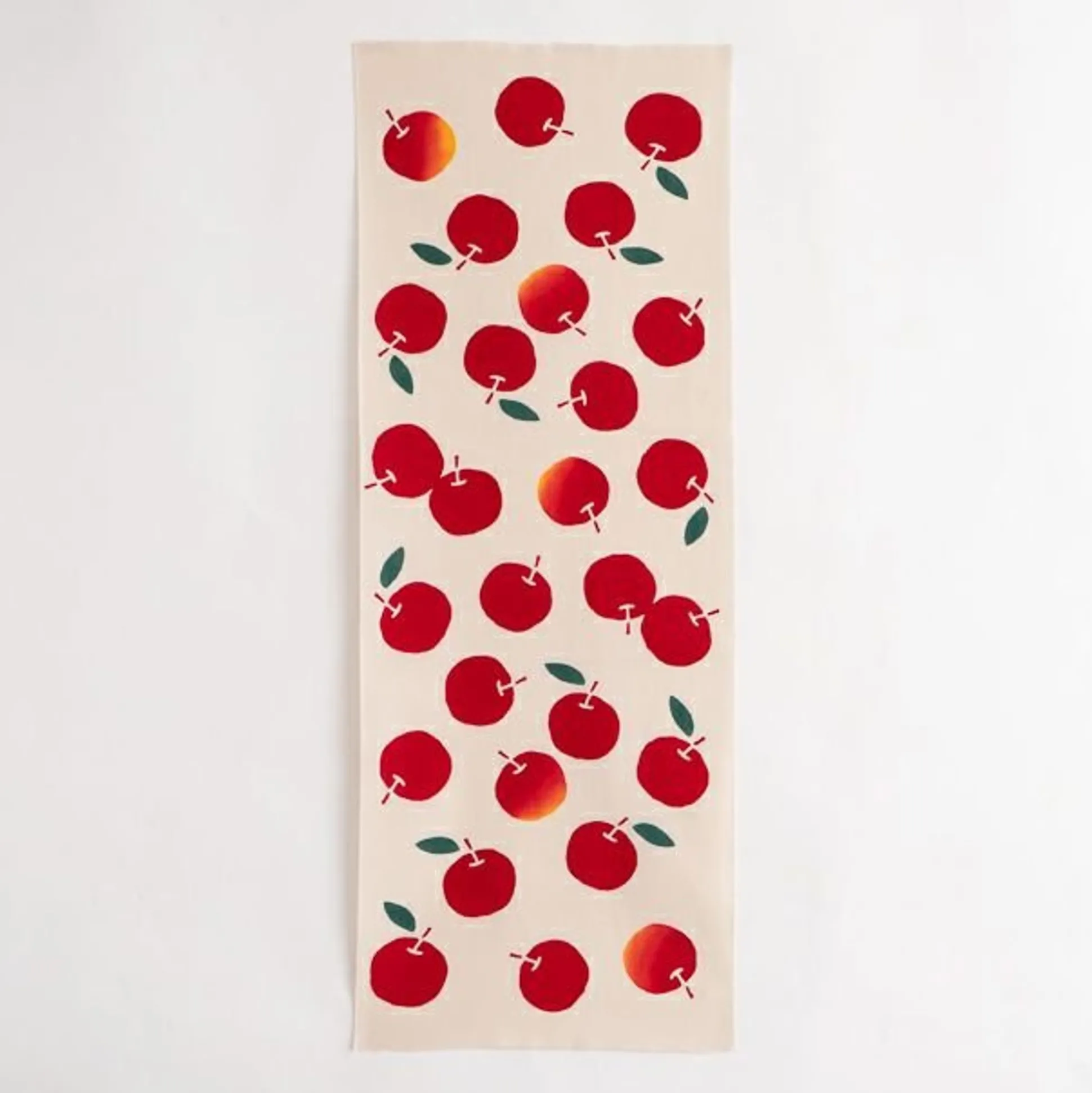 Tenugui - Red Apples