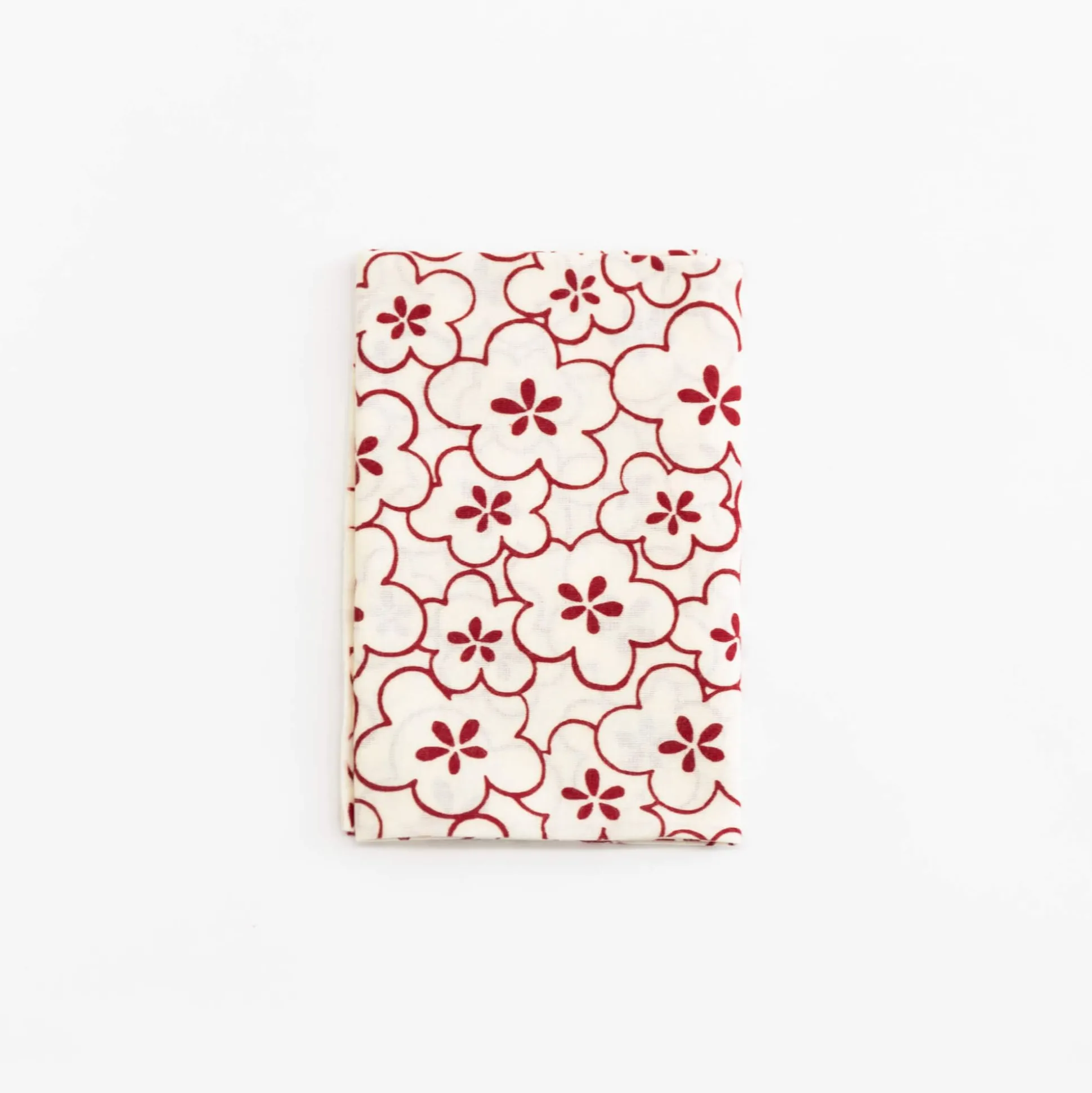Tenugui - Red Plum Blossom