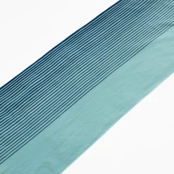 Tenugui - Turquoise Step Stripe