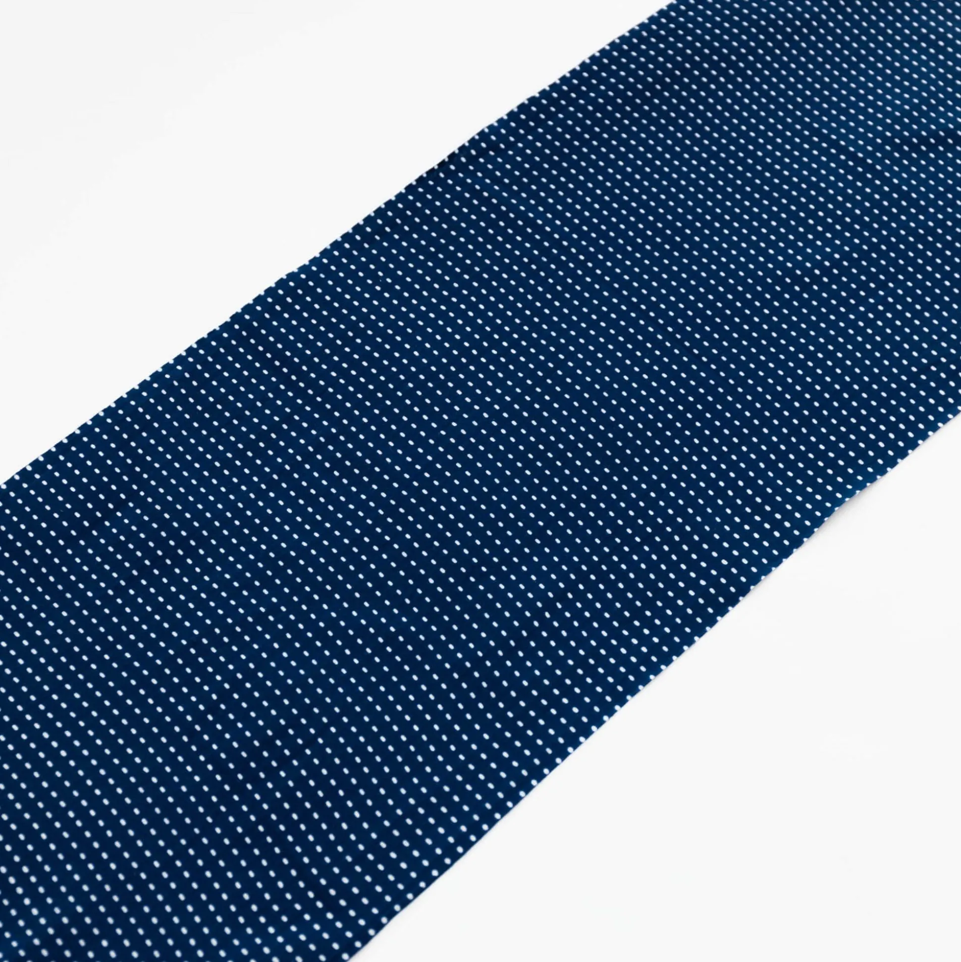 Tenugui - White Dash On Blue