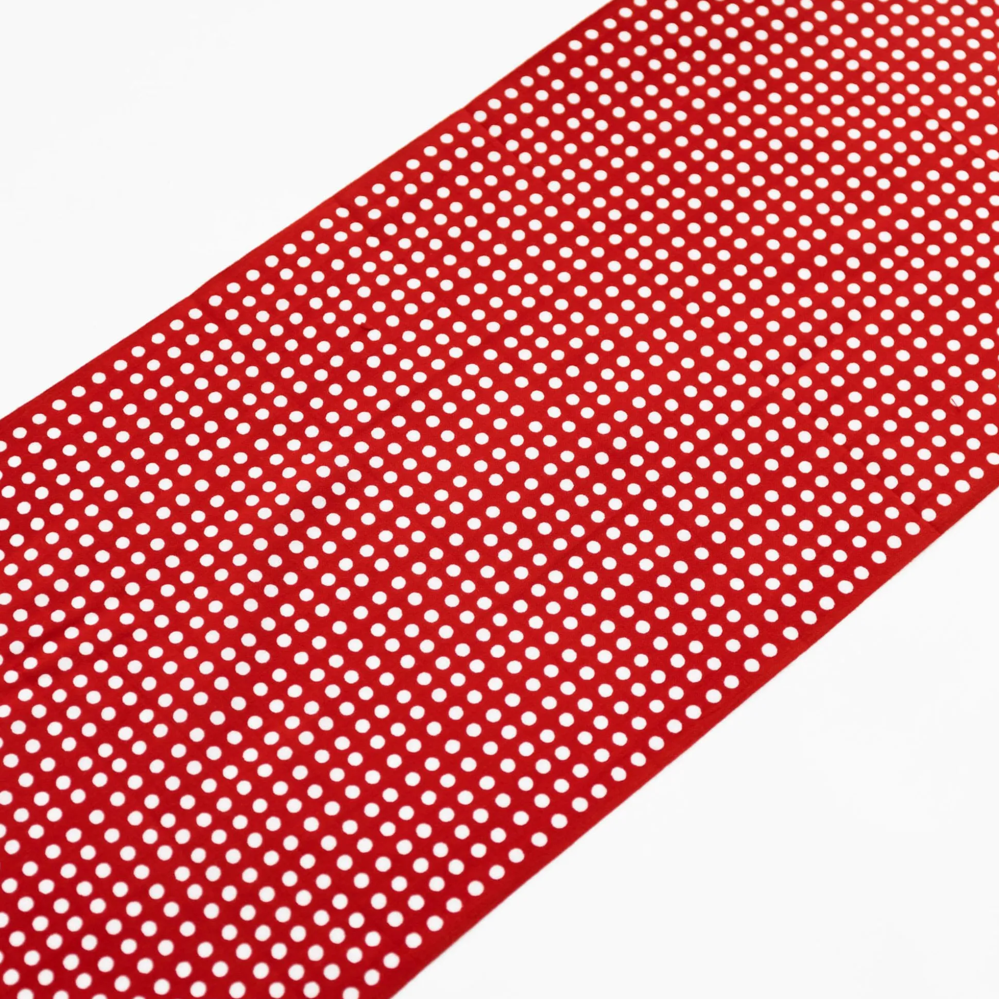 Tenugui - White Dot On Red