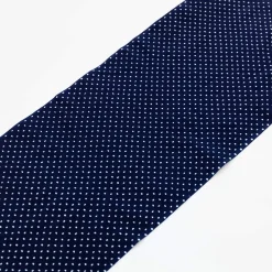 Tenugui - White Rice On Navy