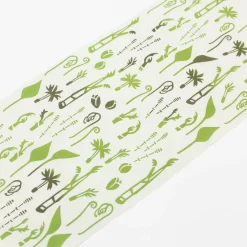 Tenugui - Wild Vegetables Green