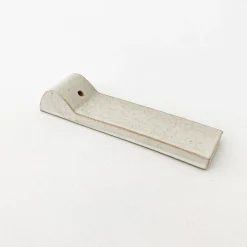 Tomoro Incense Holder White Round