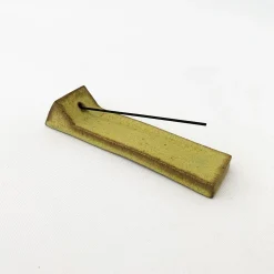 Tomoro Incense Holder Yellow Triangle