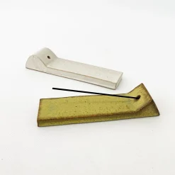 Tomoro Incense Holder Yellow Triangle