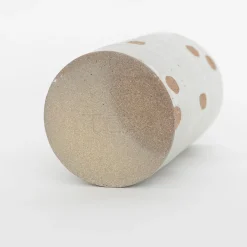 Tomoro Pottery Ceramic Petal Cylinder