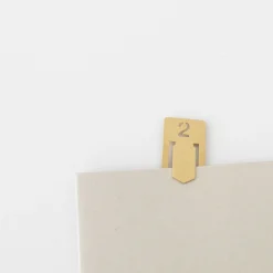Traveler'S Company Brass Number Clip