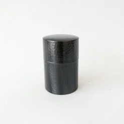 Tsuchime Tea Leaf Copper Canister [Ts297]