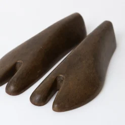 021 Unknown, Japan Wood Objects (Set Of 2)