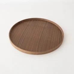 Walnut Circle Tray [Ts1036]