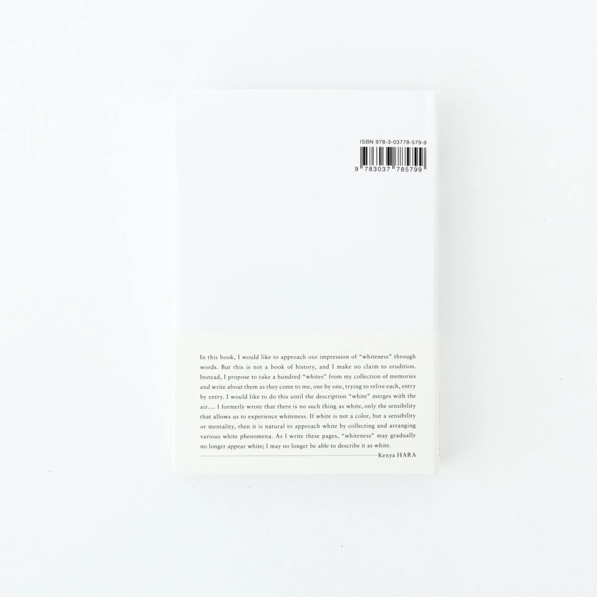 100 Whites' By Kenya Hara